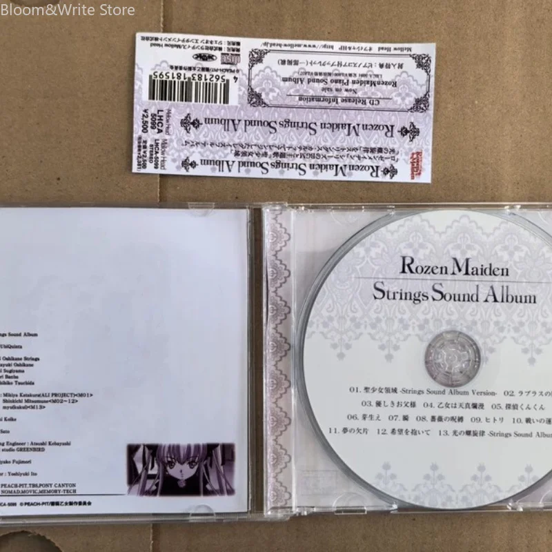 Gothic Anime Rozen Maiden Shinkichi Mitsumune Music CD Strings Album Music Record Walkman Car Soundtracks Box Party Music Gifts