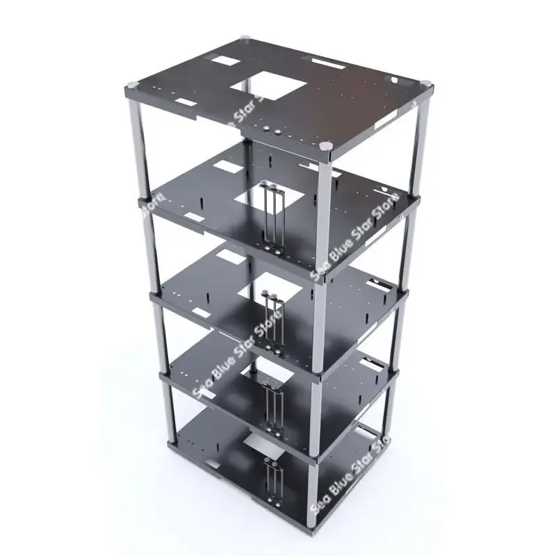Open Bracket, Studio Case, ATX MATX Support Open Stack Multi-Layer, Computer Case,