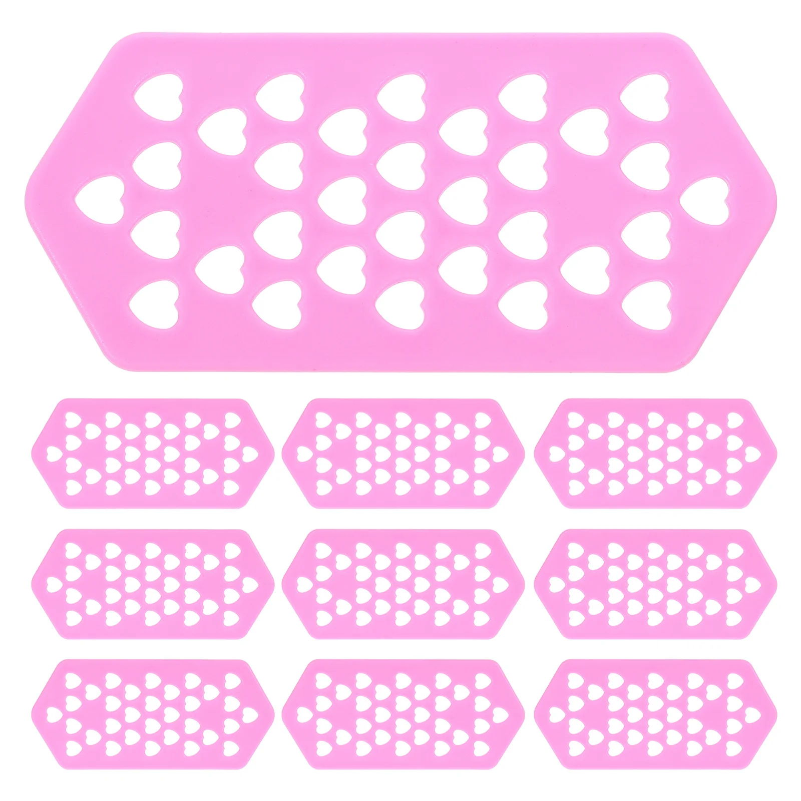 

10 Pcs Perm Needle Hair Roller Curler for Women Short Long Hairstyles ABS Material Lightweight Durable Tool Set