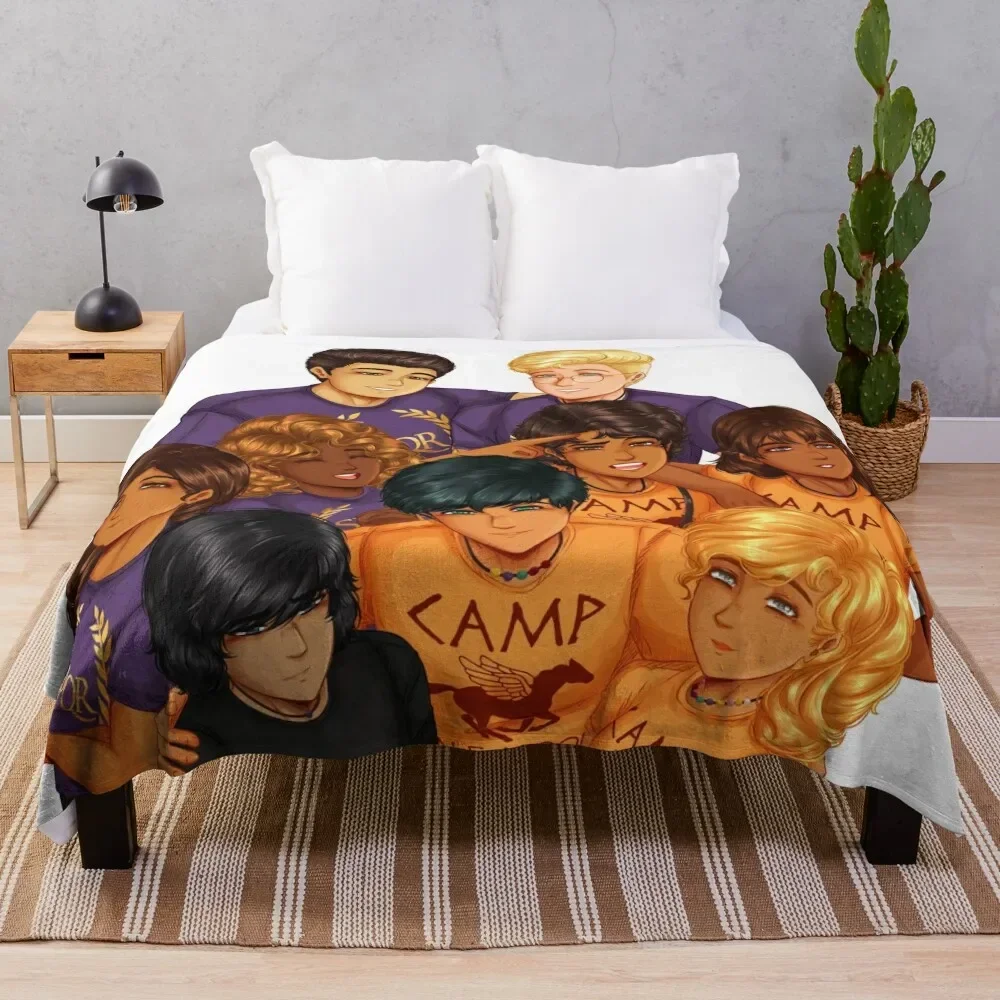 

Argo II Crew Throw Blanket Soft Beds anime Summer Beddings For Decorative Sofa Blankets