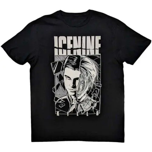 Ice Nine Kills Shower Scene Split Face T-Shirt Black New