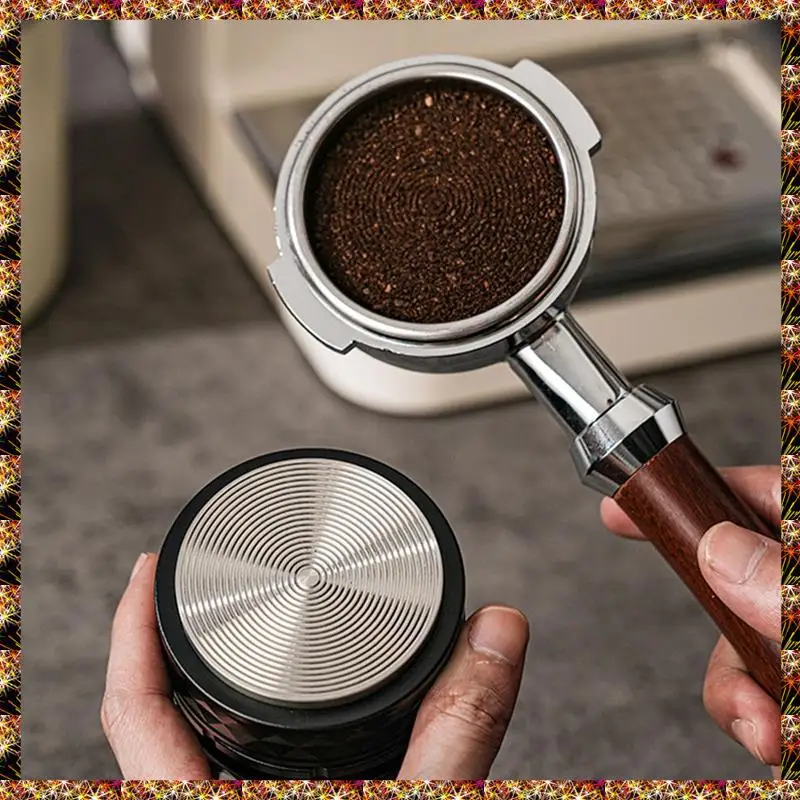 BTCL Universal 51Mm Espressopress Tool, Depth Coffee Distributor And Tamper For Enhanced Extraction