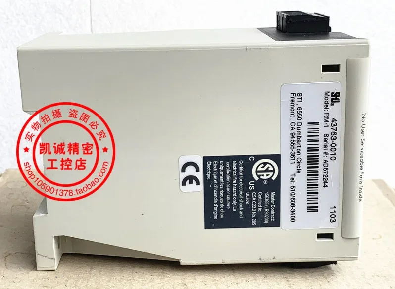 2025.4RM-1 Original importiertes STI Sicherheitsrelais 43763-0010 AD 5472244   Original auf Lager