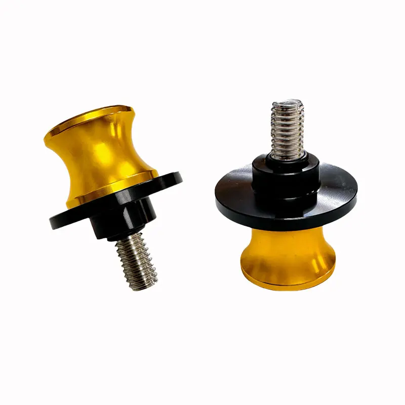 6 مللي متر 2 قطعة لياماها تينيري 700 Tenere700 2019 2020 2021 2022 2023-2025 دراجة نارية سوينغ حامل المسمار Swingarm بكرات المنزلق