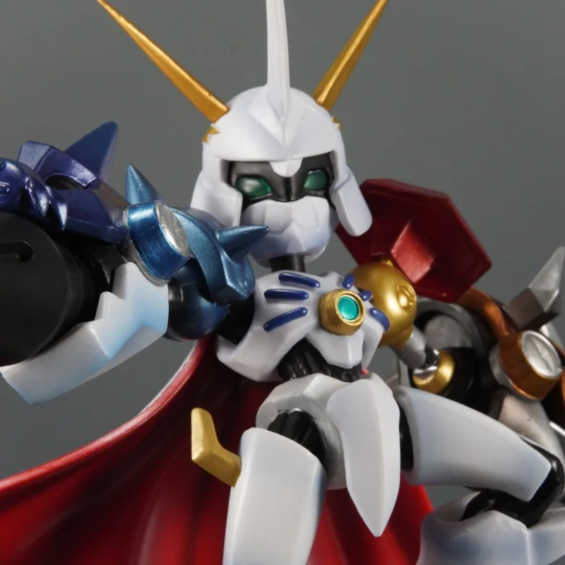 Digimon Adventure Royalknights Series Omegamon versión Q figuras en miniatura de juguete coleccionar adornos periféricos de animé regalos de cumpleaños