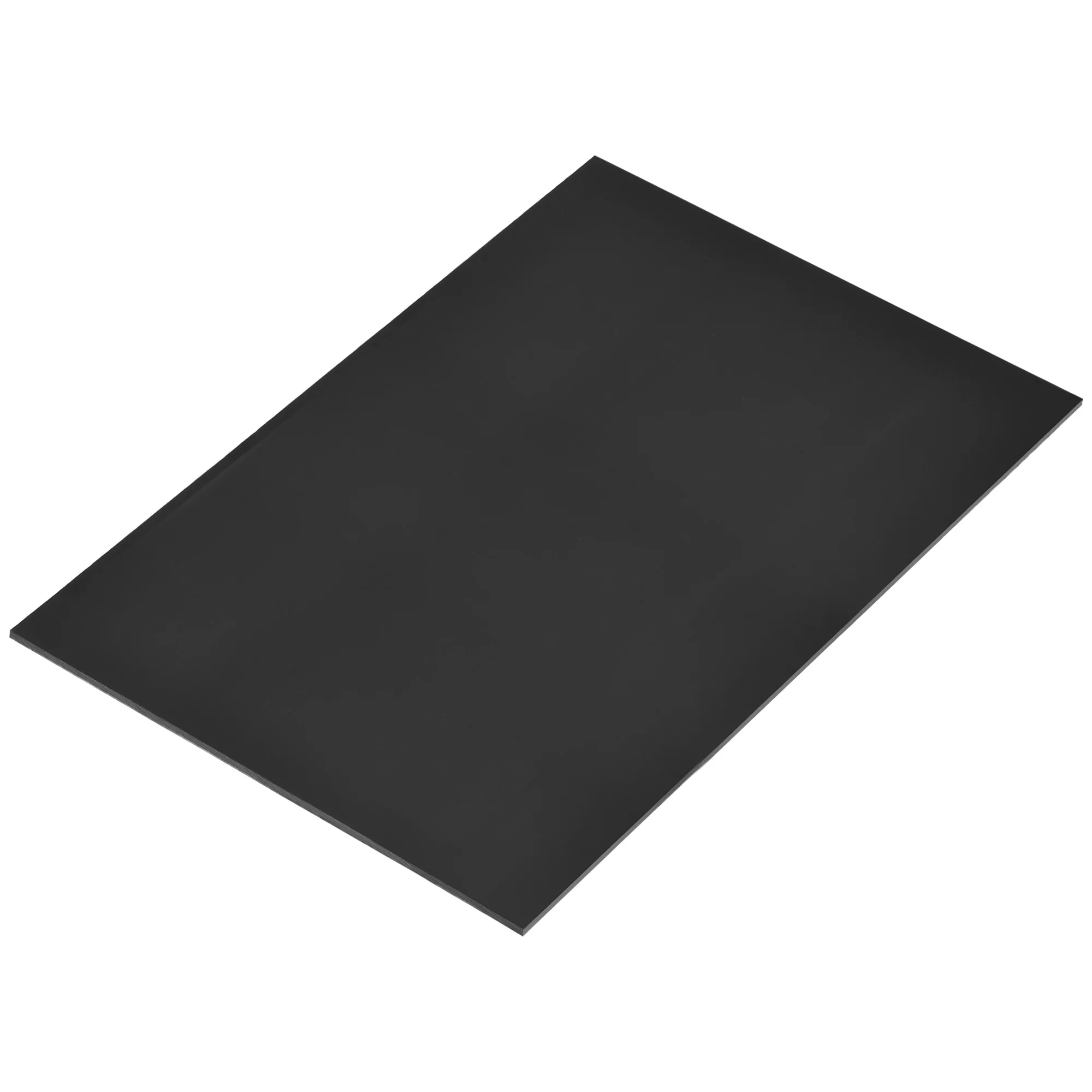 uxcell UHMW Sheet Ultra High Molecular Weight Polyethylene Sheet Hard Plastic Sheet Board 6.1''x 8 '' x 0.12'' Black 