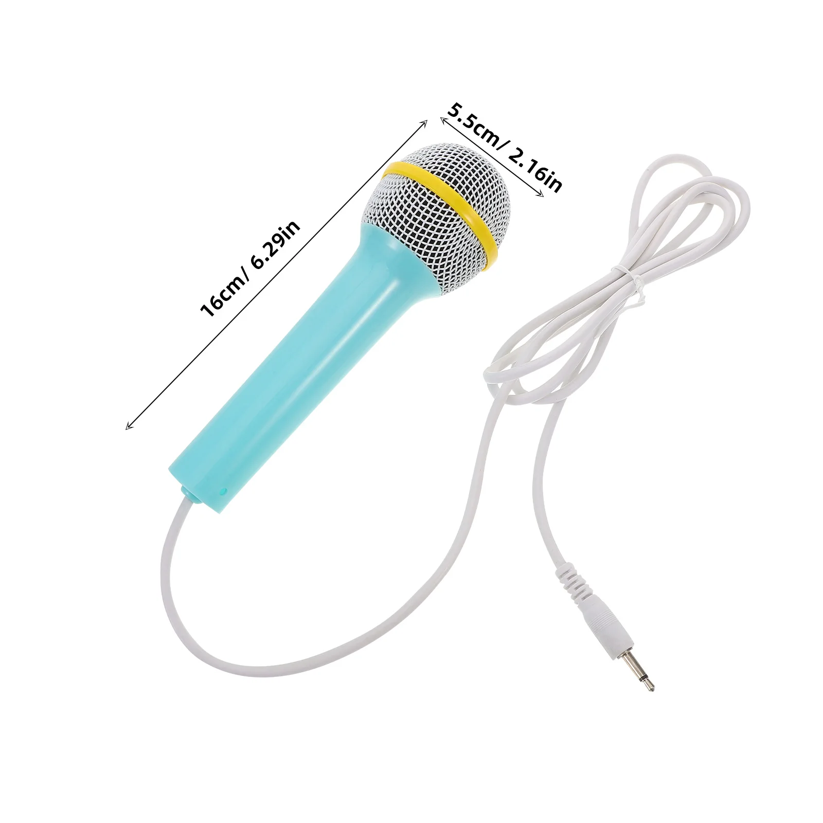 Microfono portatile per bambini per tastiera elettronica Educazione precoce Amplificazione Canto Giochi di finzione Bomboniera Microfono per bambini