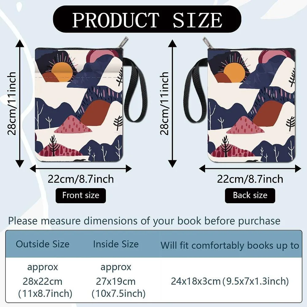 Cloth Book Cover Notebook Wraps Rectangle Desert 280x220mm