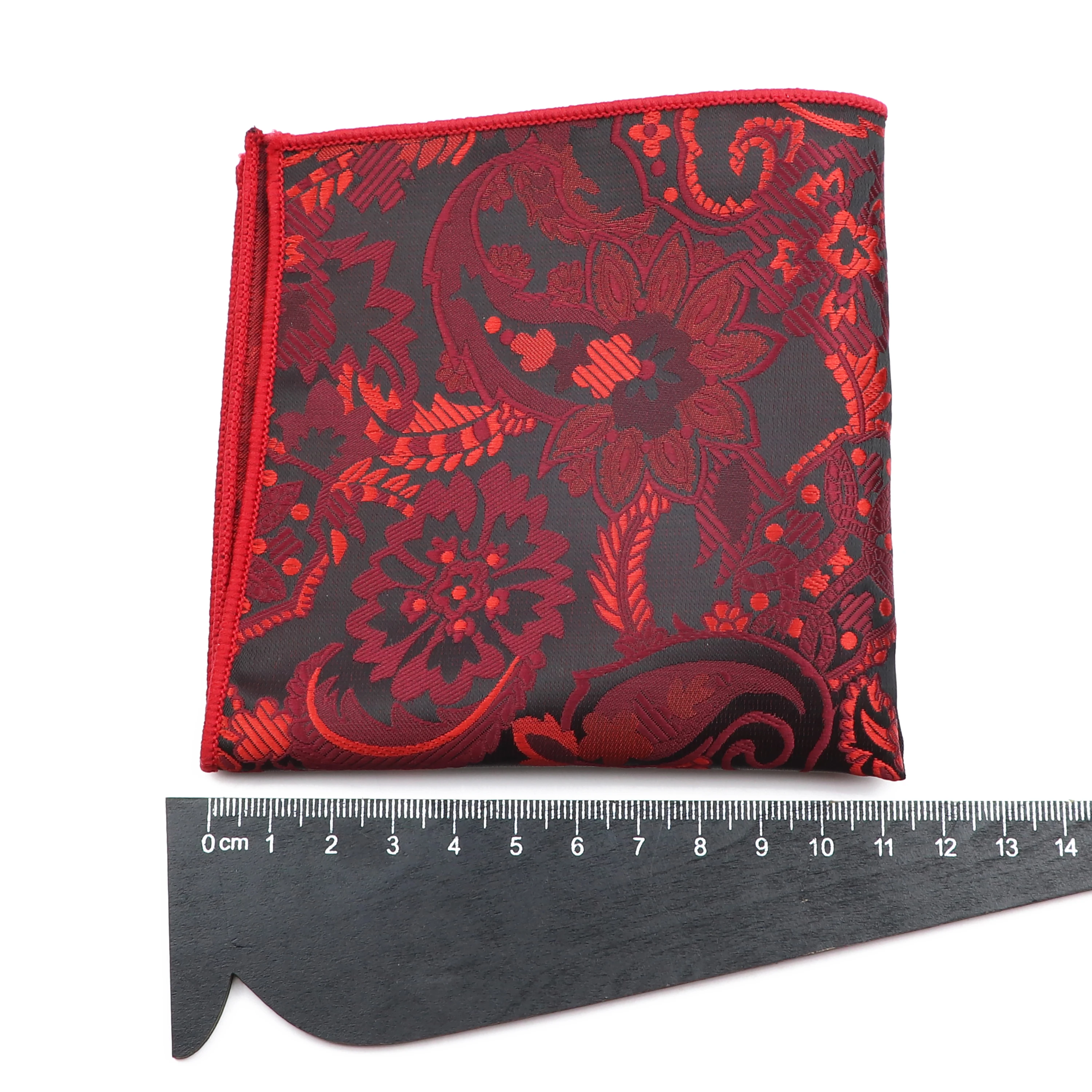 New Fashion Vintage Paisley Mens Hanky Pocket Squared Handkerchief 23cm Width For Business Wedding Party Tuxedo Suit Accessories