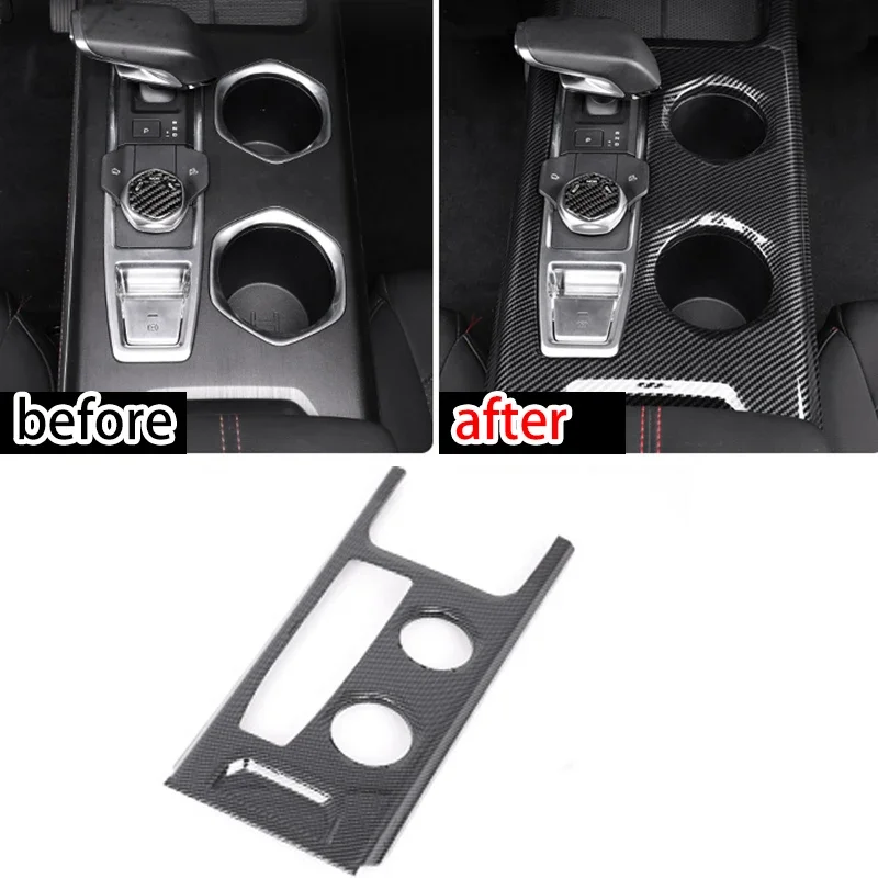 Carbon Fiber Pattern Gear Shift Air Vent Window Switch Panel Trim Interior Cover For Changan CS55 PLUS G2 2023-2026