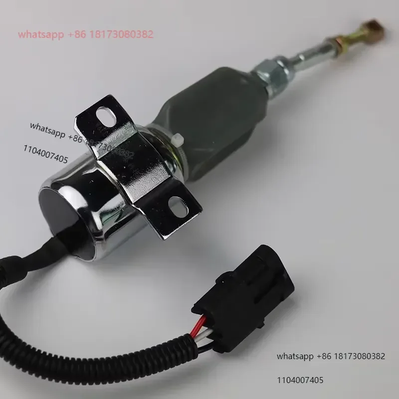 for Bulldozer construction machinery shutdown solenoid valve 612600180008 generator set shutdown flameout