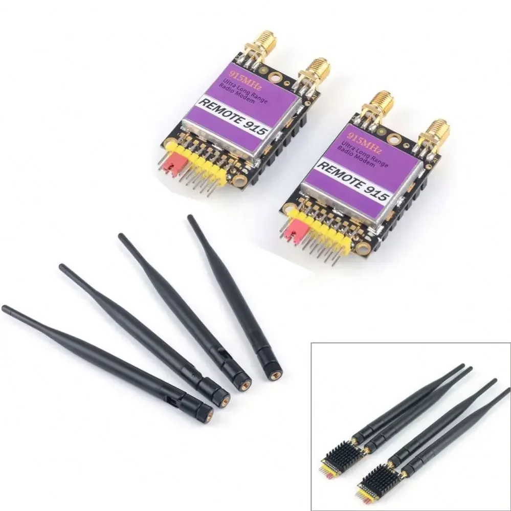 

Over 40Km Ultra Long Range RDF900 915Mhz Radio Modem Remote 900 Data Diversity Telemetry For APM Pixhawk Flight Controller