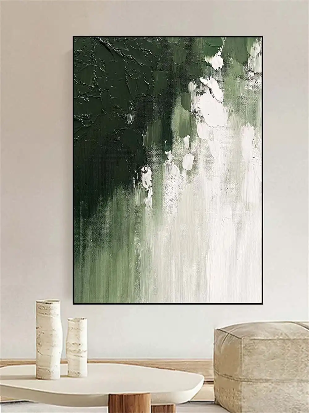 Texture Gradually Changes Color Pure Hand-Painted Modern Abstract Oil Painting On Canvas Living Room Bedroom High-End Decoration