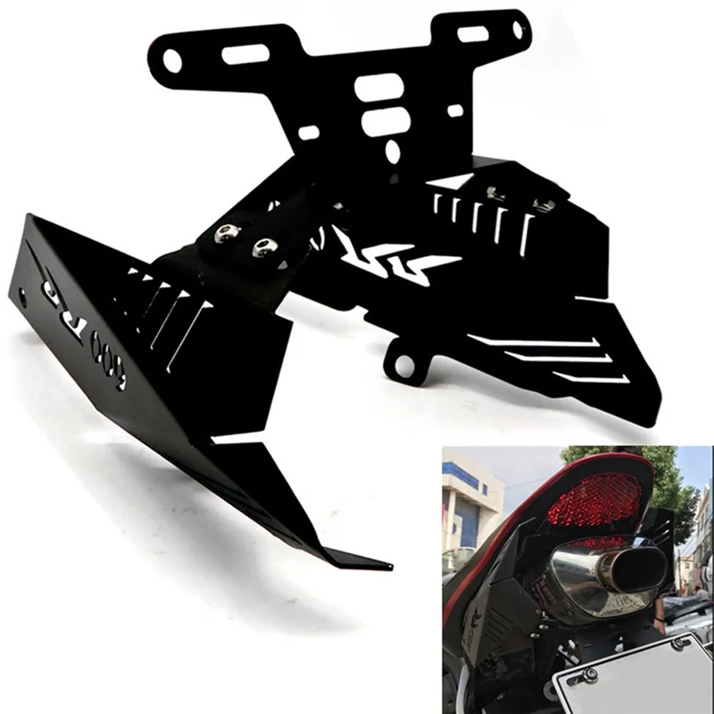 

A64P-Motorcycle License Plate Frame Holder Tail Tidy Eliminator Registration Bracket For HONDA CBR600RR CBR 600 RR 2007-2012