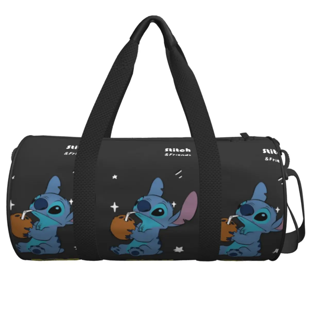 

Gym Bag Stitch Lucky Dragon Sports Bag Large Men Women Waterproof Custom Handbag Retro Travel Training Fitness Bag