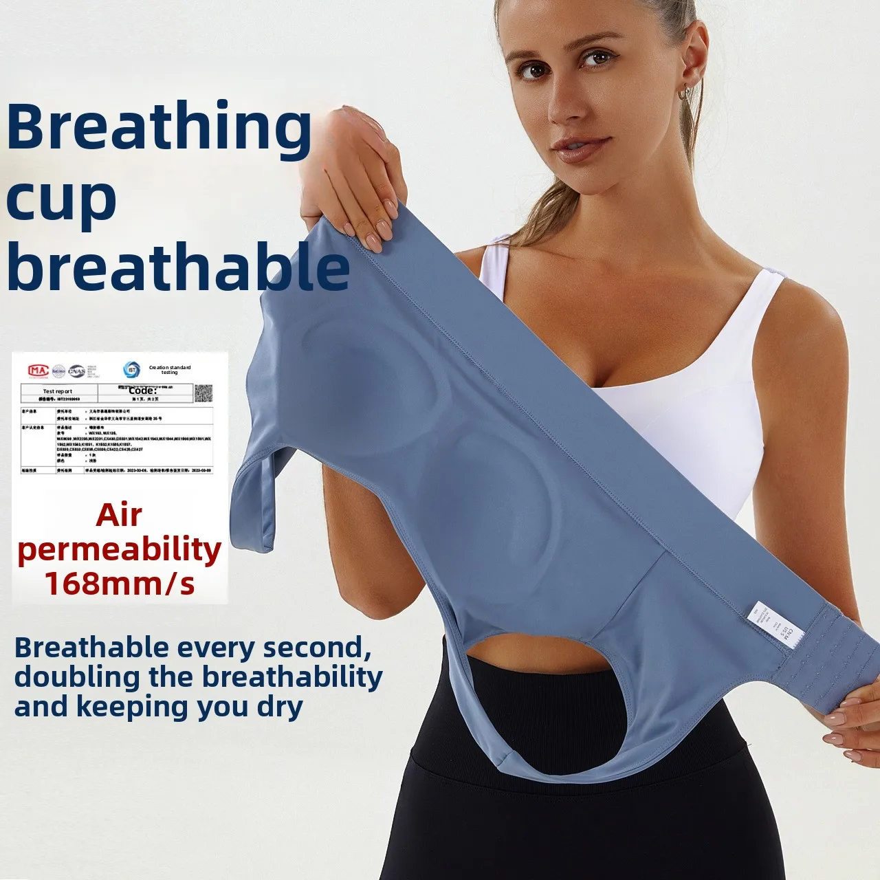 

Women's Built-in Padded Push-Up Anti-Shock Cross-Back Sports Bra High Support Yoga Fitness Running Top