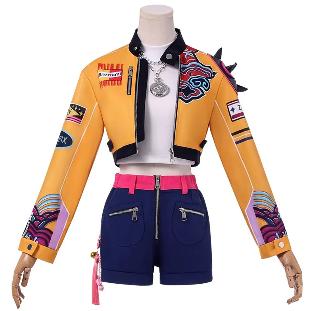 ¡CALIENTE! Disfraz de Cosplay Rumi MiuKoCosplay Anime KPop Demon Hunters Cosplay