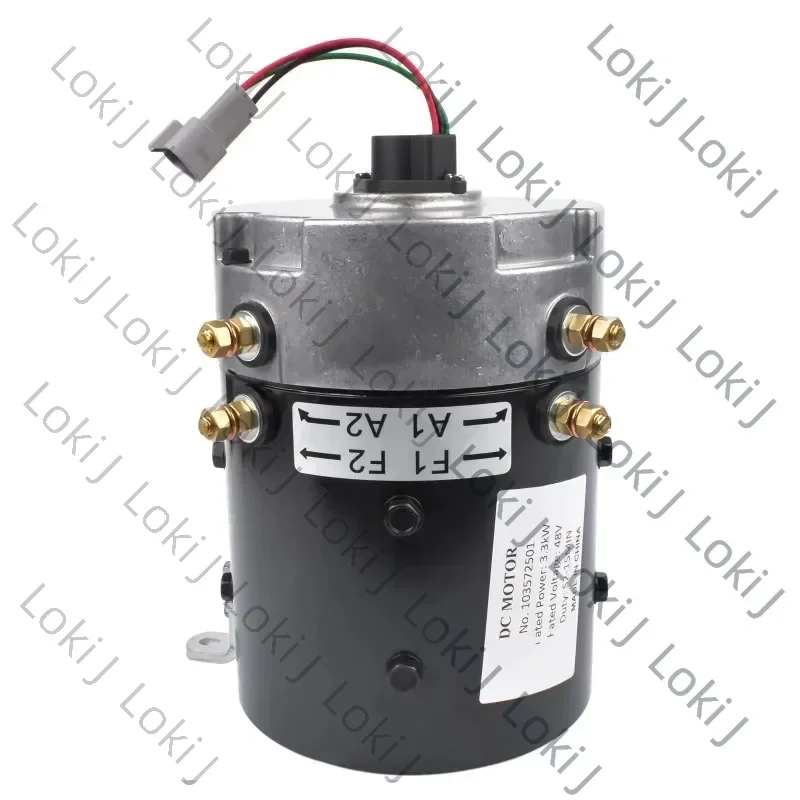 Loki JElectric Motor 103572501 For Club Car Golf Cart Part 3.3Hp 48 Volt EZ-GO 2004-up 2500RPM 103572501