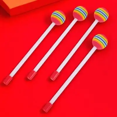 

Toy Drum Sticks Rainbow Drumsticks Kids Musical Instruments Rhythm for Lollipop Soft