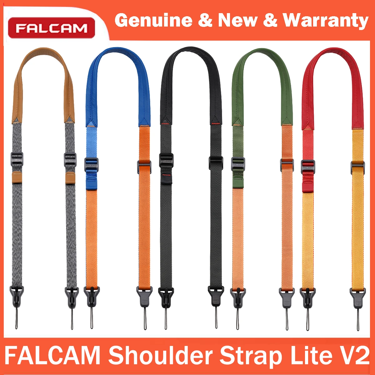 FALCAM Maglink Quick Magnetic Buckle Shoulder Strap Lite V2 Soft Universal Camera Shoulder Strap for Nikon Canon Sony Fuji