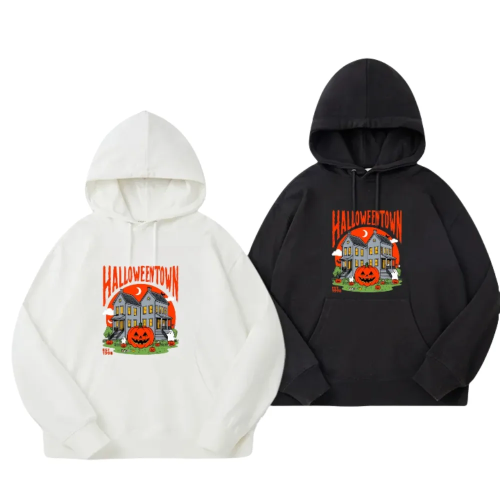 

Осенне-зимний Хэллоуин с ограниченным принтом, высококачественный мужской и женский свитер с капюшоном, спортивный удобный повседневный свитер