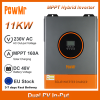 PowMr 11KW Solar Hybrid Inverters With 160A MPPT Solar Controller 48V DC To 230V AC Off Grid Power Inversor Support WIFI RS485