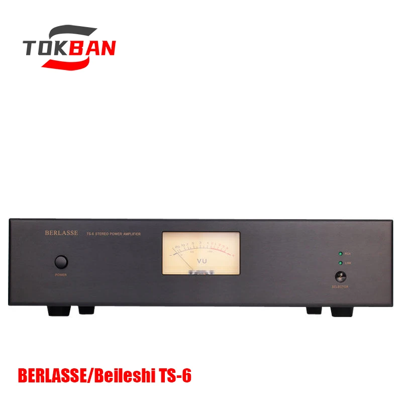 

TOKBAN Belushi TS-6 200W*2 2.0 Channel High Power Pure Power Amplifier HIFI Stereo Audiophile Grade Amplifier For Home Theater
