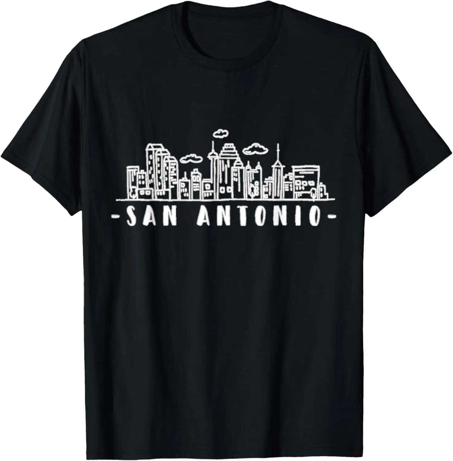 

San Antonio Texas Skyline TX Pride T-Shirt