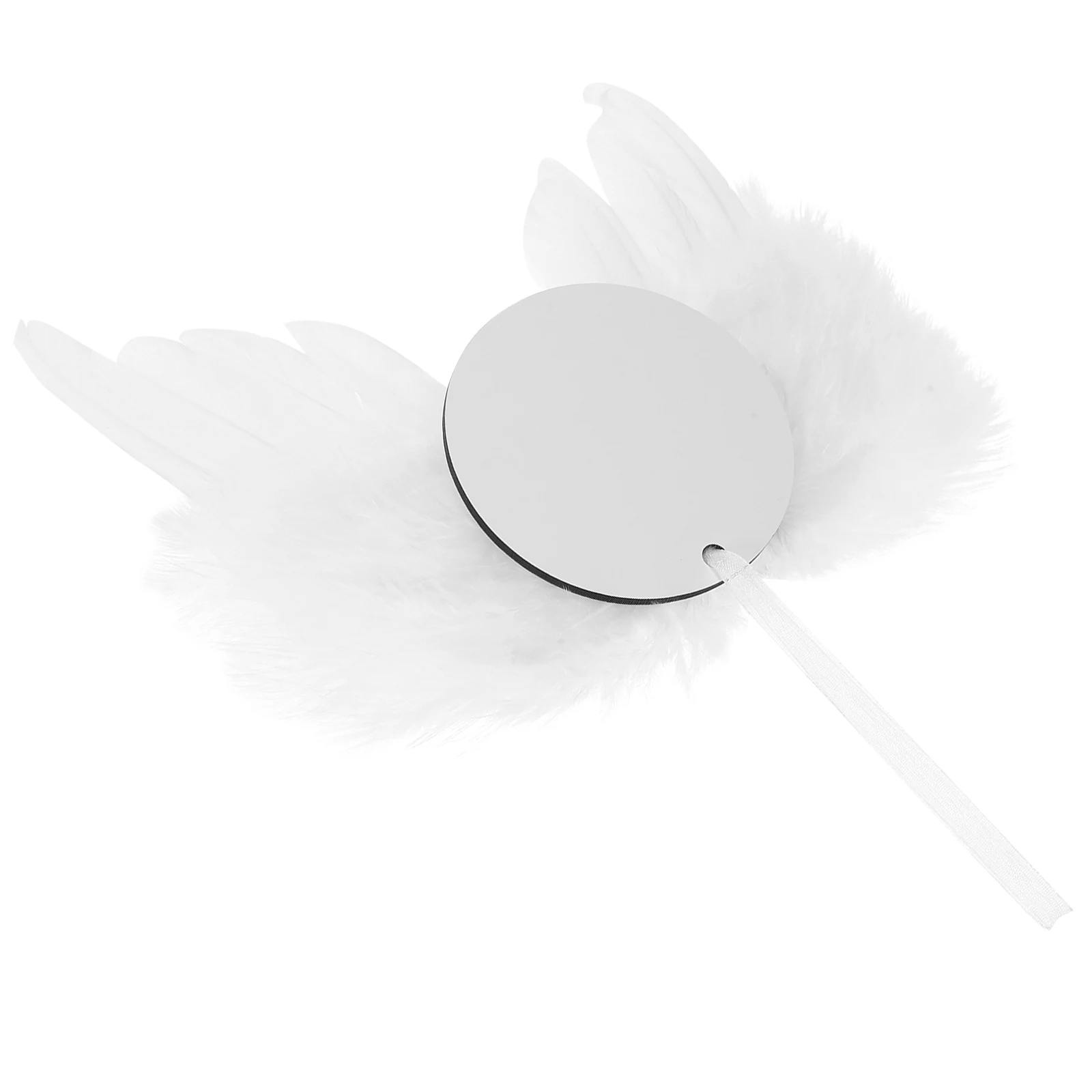 

Christmas Ornament Keepsake Angel Wings Dress Decorations Sublimation Ornaments Accessories