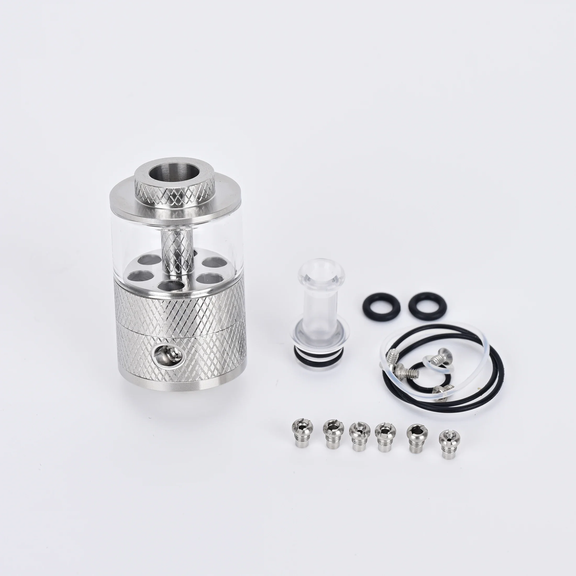 Wolfcoolvape الإمبراطورية الخامس نمط RTA خزان قابل لإعادة البناء البخاخة 23 مللي متر MTL Vape RTA خزان ل تعديل نكهة عالية Vaping البخاخة
