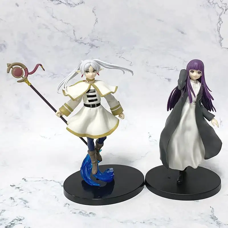 

Creativity Anime Frieren: Beyond Journey's End Series Model Cute Cartoon Character Exquisite Standing Posture Figure Toy Gift