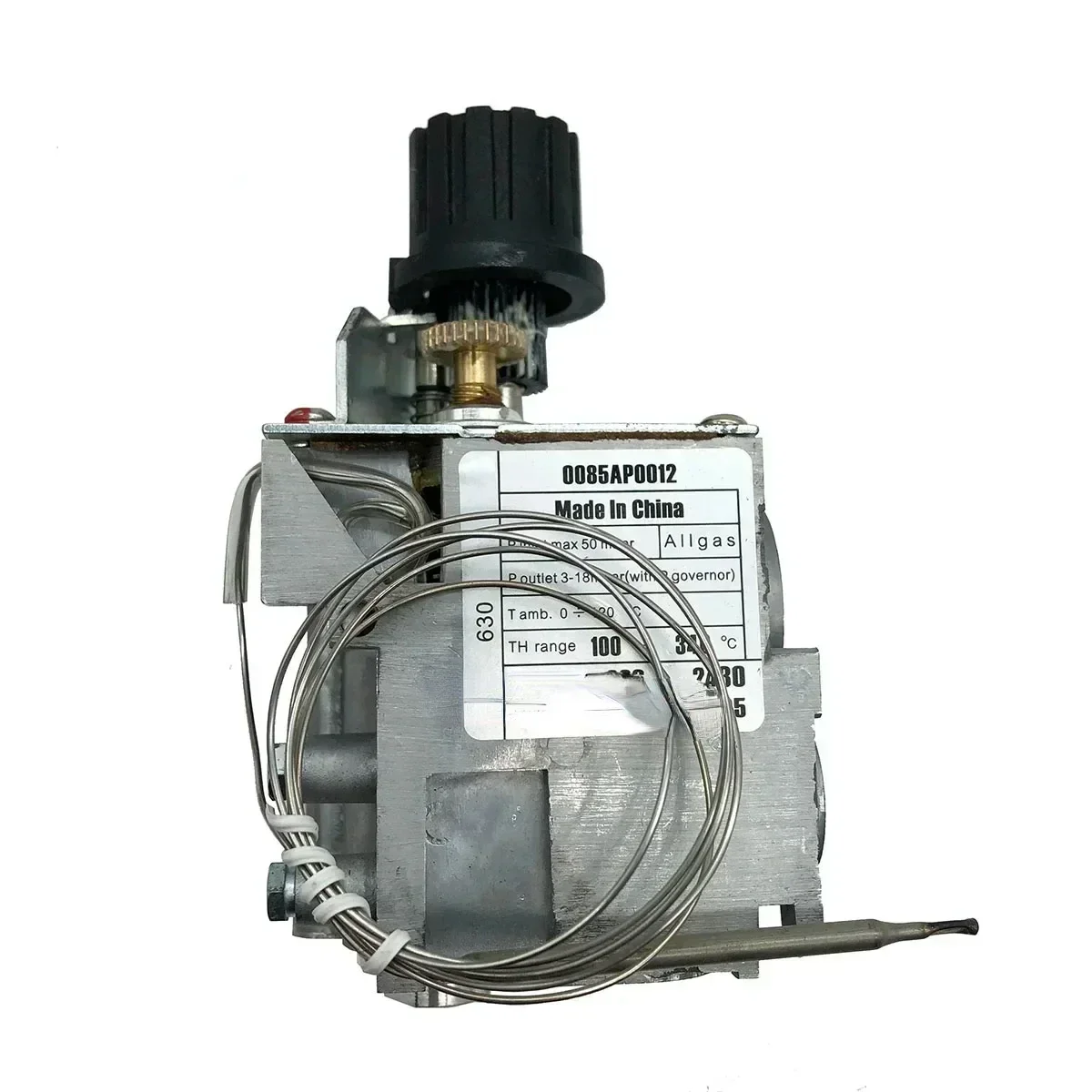 Gas Fryer Accessories 0630326 0085AP0012 100~340℃ Degree Thermostatic Gas Control Valve For EUROSIT 630 Replacement