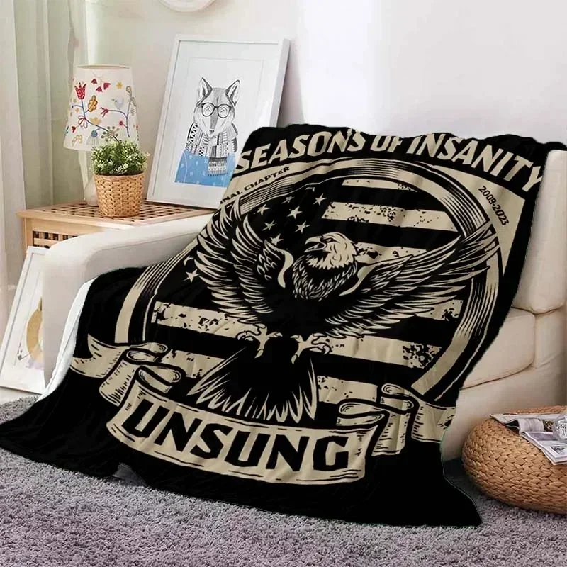 

Легкое плюшевое фланелевое одеяло с принтом D на четыре сезона для дивана-кровати и путешествий