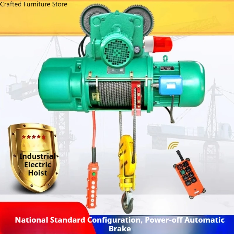 

High-grade Steel Winch Rope Electric Hoist Lifting Heavy Loads Winch Power Capacity Commercial Machinery Cabrestante ZY60JYJ
