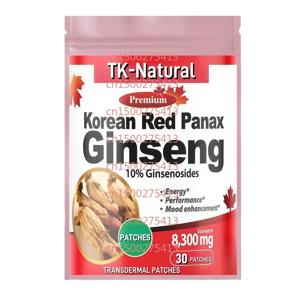 

30-летние корейские красные переплетные патчи Panax с женьшенем, поддерживающие энергию, мужскую производительность и иммунитетную систему