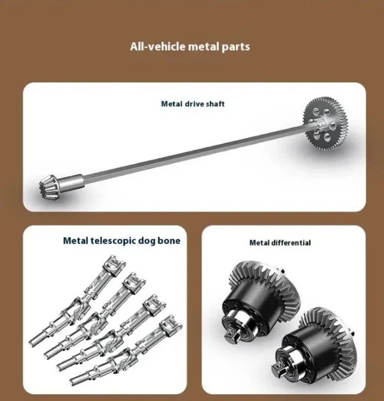 

80KM/H Brushless RC Racing Car Off Road Electric RC Truck Car 1:14 4WD LED Lighting Independent Suspension Metal Car Toy Gifts