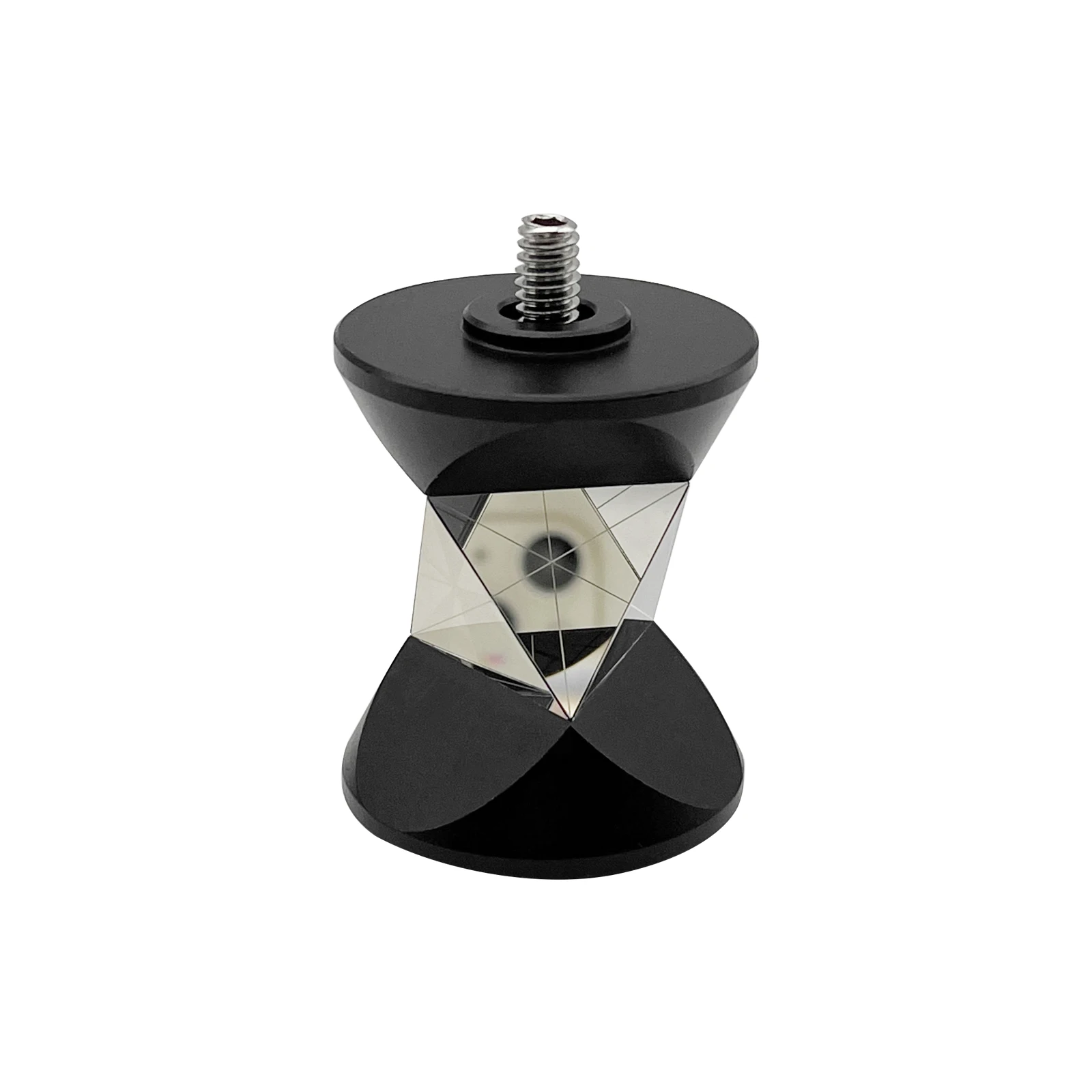 360 Graden Miniprisma Voor Leica Total Station Vervangen Grz101 Door 1/4 Draad Survey Prisma Zilver