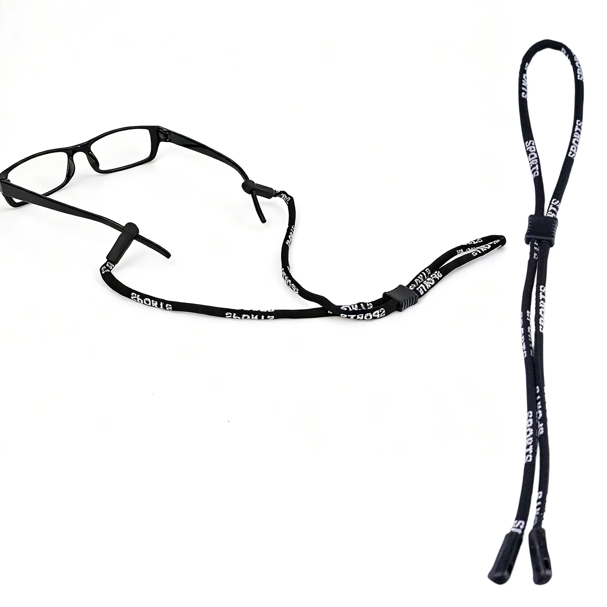 2-teilige Schwimmfähige Sonnenbrillenkette Sportbrillenband Brillenkordel Brillenhalter Nackenband Lesebrillenhalter Sport PS01