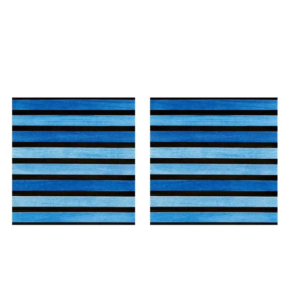 Wood Grain Wall Decal Bathroom Wall Tile Sticker 2 Pcs Peel Stick Backsplash Tiles Wood Grating Stripe Self-adhesive for Kitchen