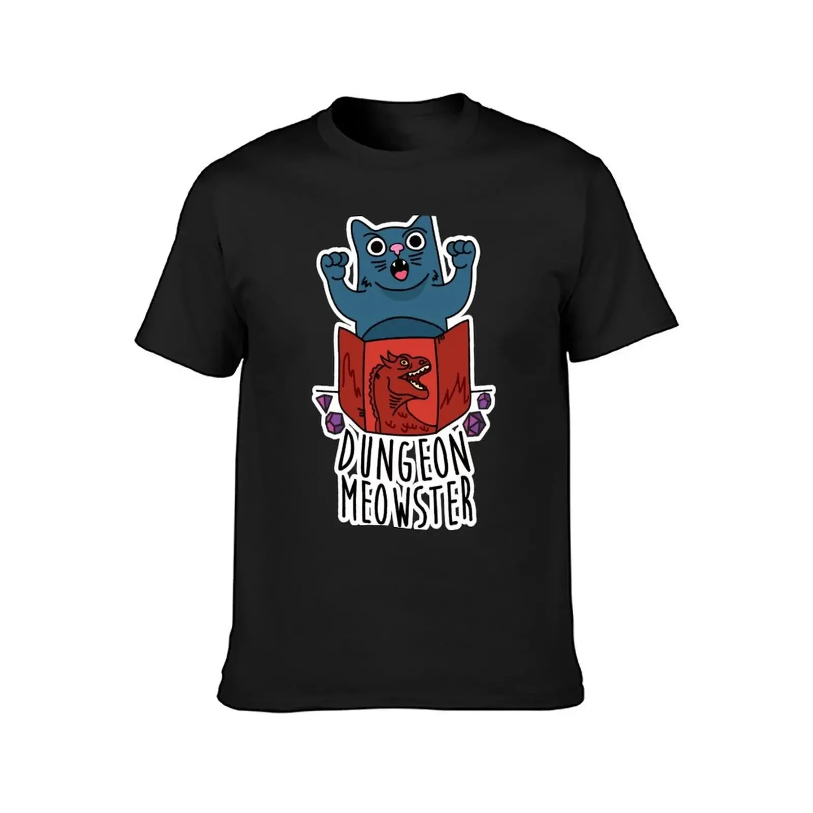 Dungeon Meowster T-Shirt cute tops man t shirt mens graphic t-shirts