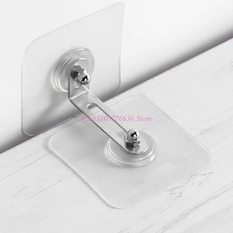 R6FD 4 PCS Nội thất chống đồ nội thất TIP Điều chỉnh khóa tủ khóa chống ngã