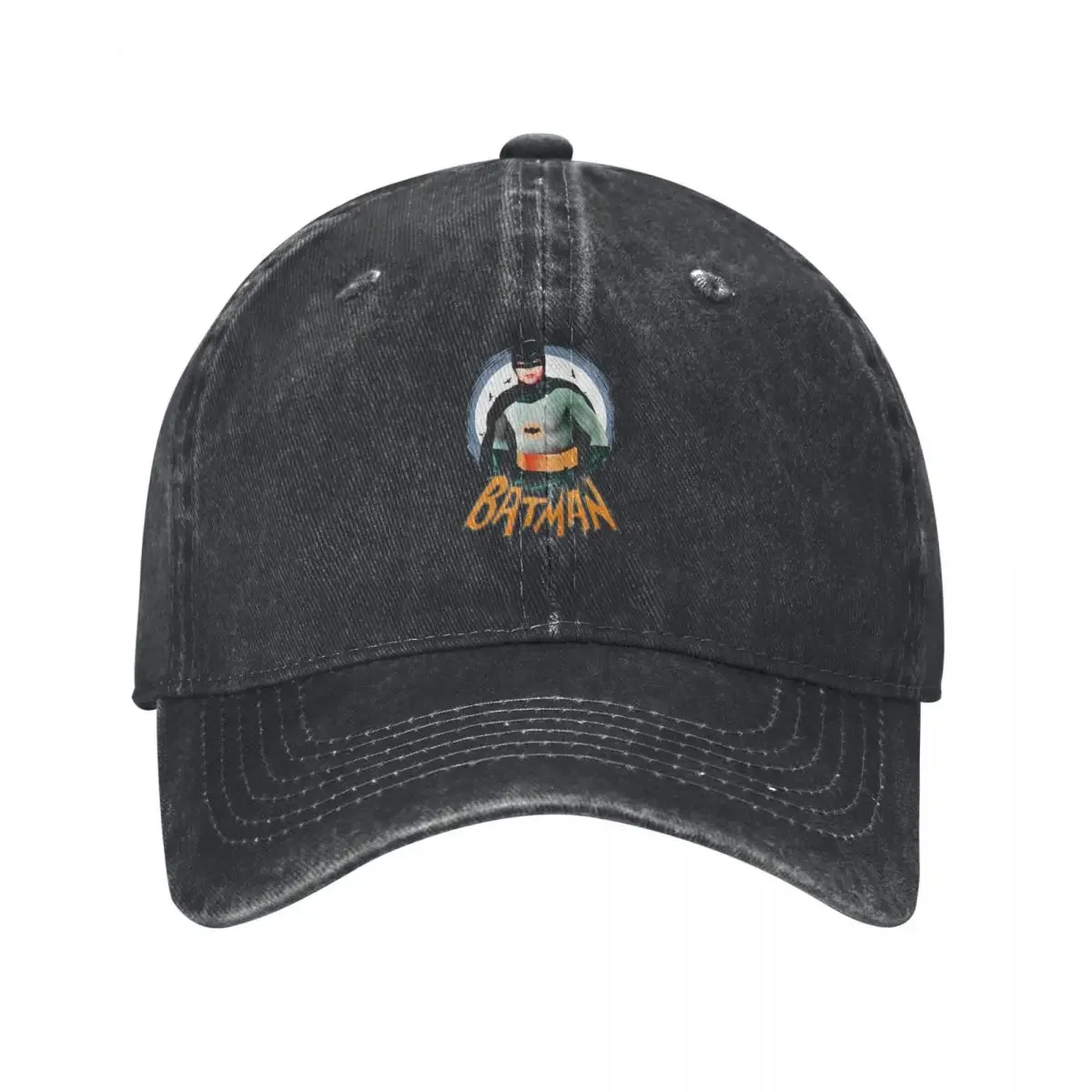 

Adam West Baseball Cap tea Hat Big Size Hat For Man Women's