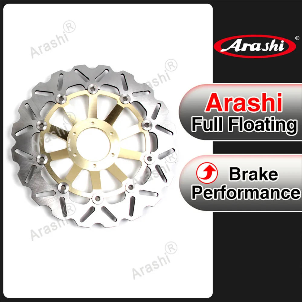 Arashi CNC Drive Floating Brake Disk Front Disc Rotor For HONDA CB 1 CB1 CB400 FOUR / CB400SB / CB400SF / CB 400 SUPER BOL D'OR