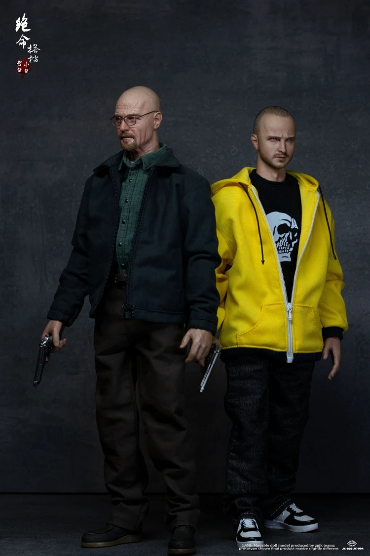 

New In Stock Zgjktoys 1/6breaking Bad Partner Old White And Little White Mobile Doll Jk-003/Jk-004 Gift