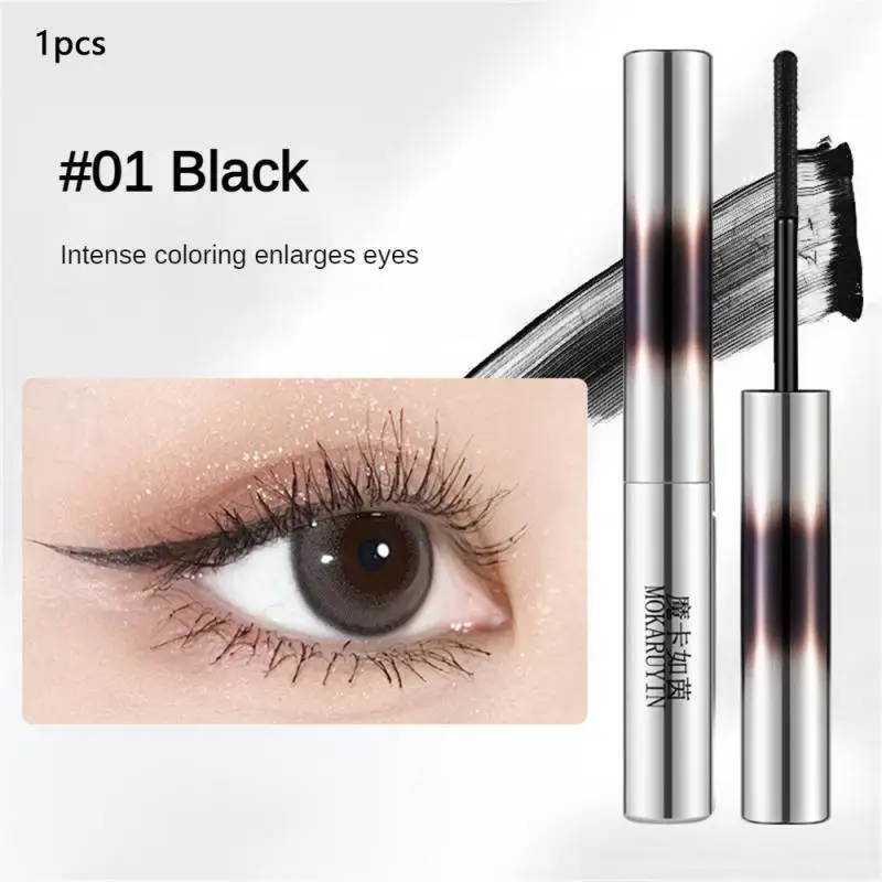 1/2PCS Lengthening Mascara Paste Sweatproof Convenient To Carry Lightweight Makeup Holding Clear Roots Eye Makeup