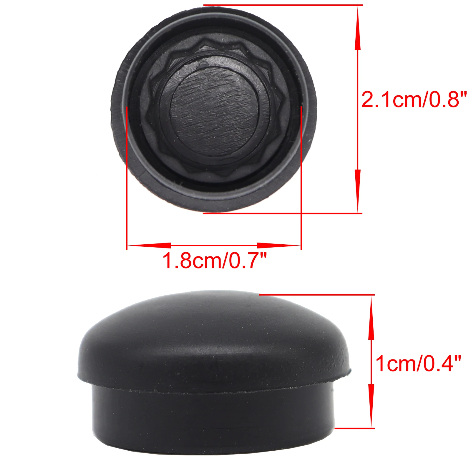 Car Front Wiper Blade Arm Nut Cap Screw Bolt Cover For Audi A6 C4 C5 C6 C7 1995 - 2010 2011 2012 2013 2014 2015 2016 2017 2018