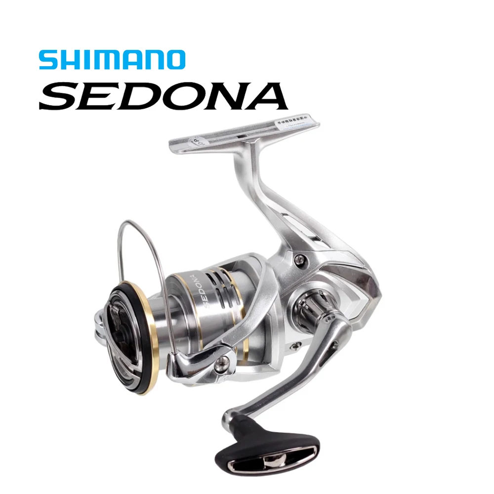 

Shimano 2023 оригинальная спиннинговая Рыболовная катушка Sedona 5-6,2: 1 макс. тяговое усилие 3-11 кг 3 + 1BB корпус Hagane/шестеренчатая дуга катушка Silentdrive