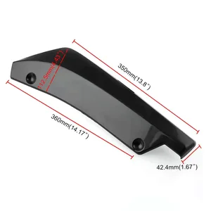 Universal rear shock absorber protector, diffuser, spoiler, Audi Q5, Q7, BMW F31, x5, E70, Passat B7, Mazda 6, Peugeot 308, Suzuki 9 main sales rear diffuser Peugeot 308 - №1