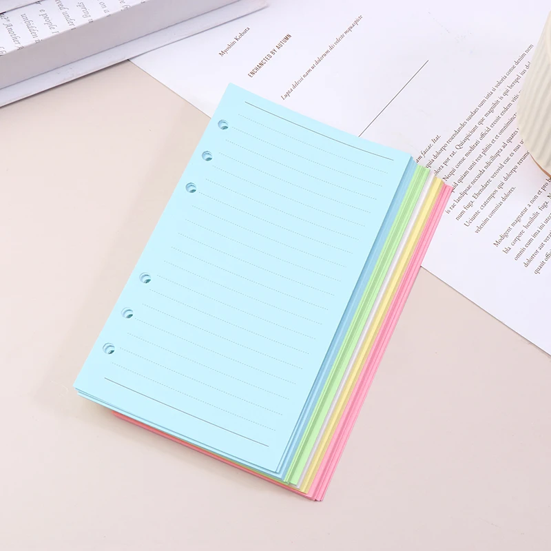 A6 100Sheeet Loose-Leaf Replacement Core Paper Combination Inner Core Office Stationery