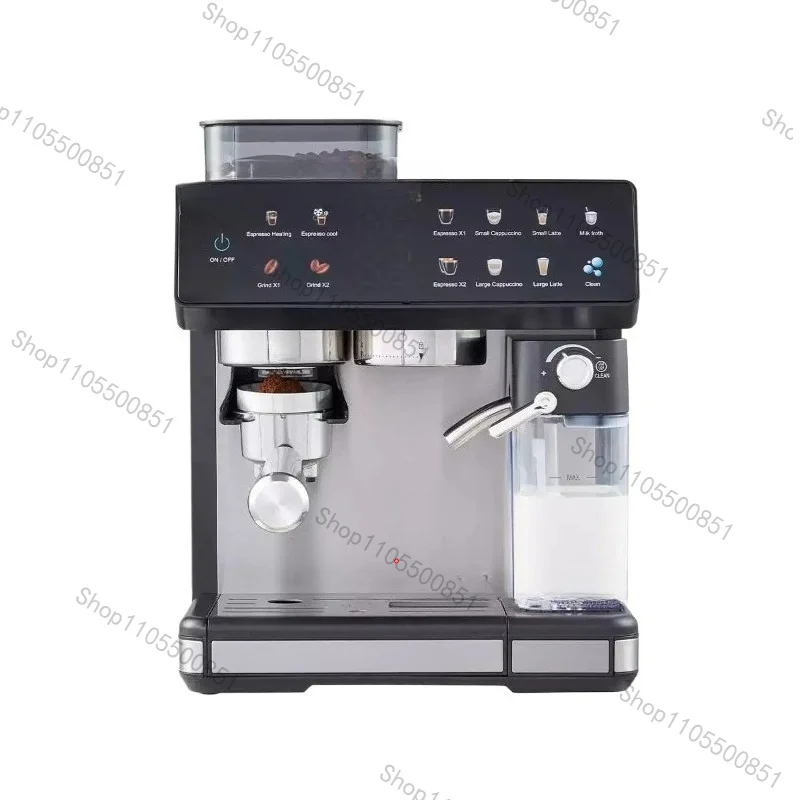 Smart Bean-to-Cup Coffee Machine with Grinder, Double Boiler Espresso Maker, Cold Brew & Professional Digital Control